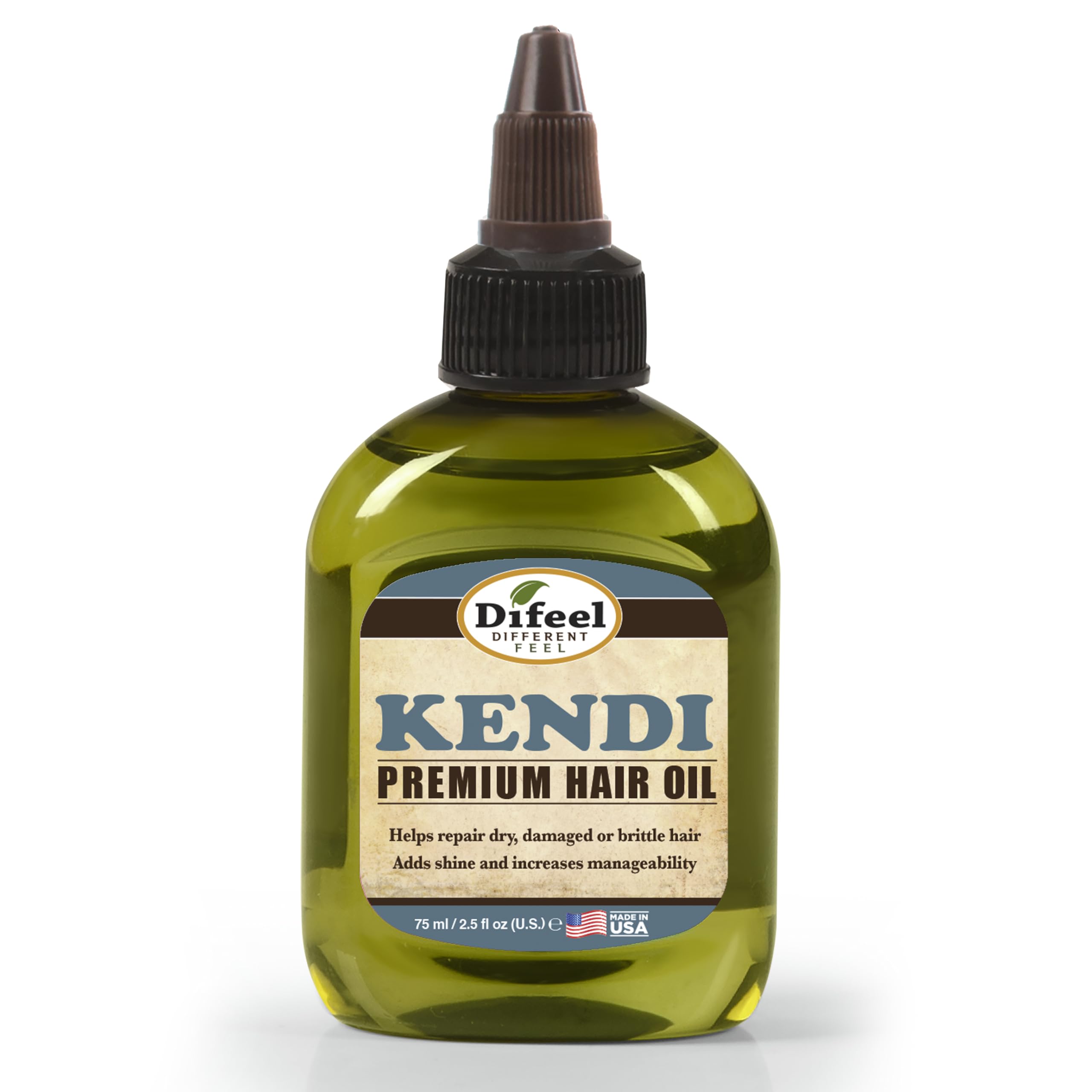 Amazon.com: Difeel Premium Natural Hair Oil Kendi Oil for Damaged